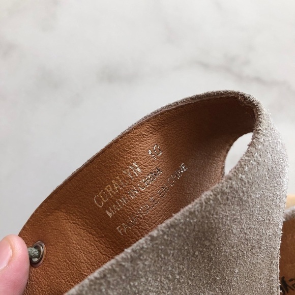 Jeffrey Campbell Carolyn Lace-Up Wedge Sandal Tan - Picture 10 of 13